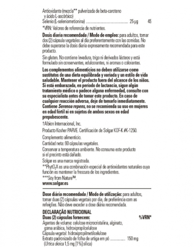 Solgar Prostasupport 60 Cápsulas