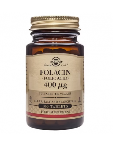 Solgar Folacin 400ug 100 Tabletas
