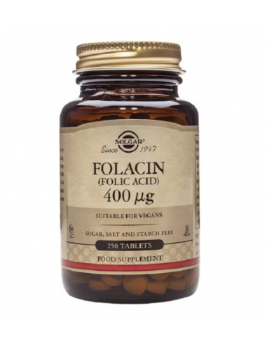 Solgar Folacin 400 Mcg 250 Comprimidos