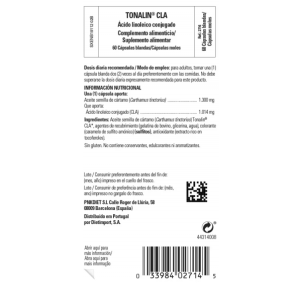 Solgar Tonalin Cla 60 Cápsulas 2