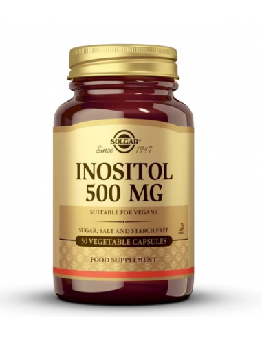 Solgar Inositol 500mg 50 Cápsulas