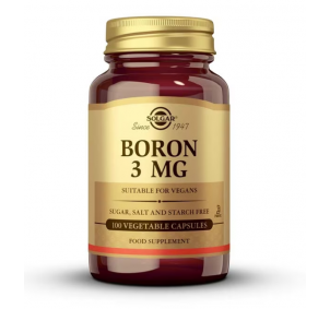 Solgar Boron 3mg 100 cápsulas