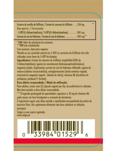 Solgar Griffonia 5-Htp Complex 90...