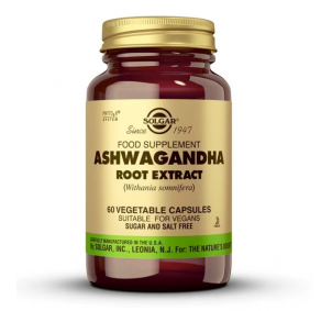Solgar Ashwaganda 60 Cápsulas