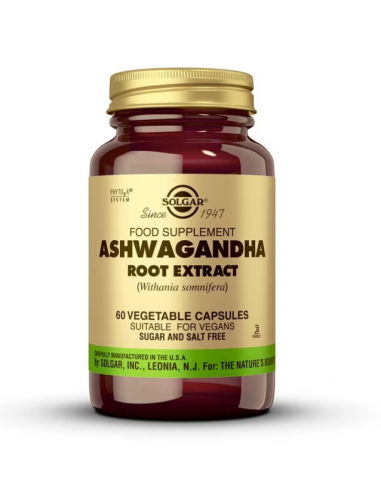 Solgar Ashwaganda 60 Cápsulas