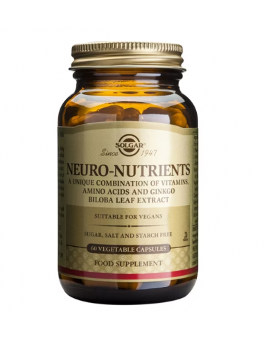 Solgar Neuro Nutrientes 60 Cápsulas