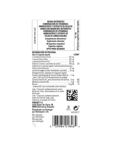 Solgar Neuro Nutrientes 60 Cápsulas