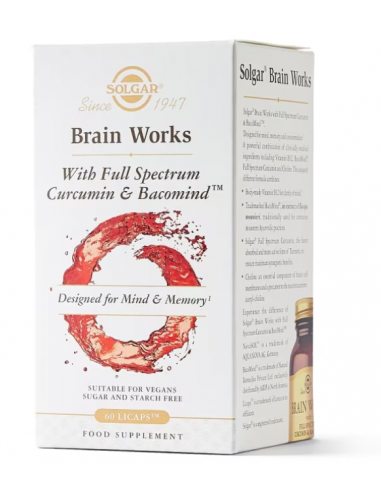 Solgar Brain Works 60 Comprimidos