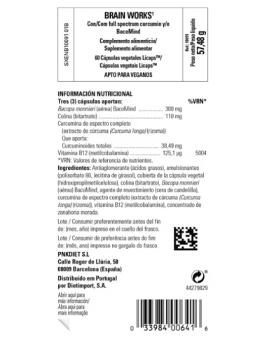 Solgar Brain Works 60 Comprimidos