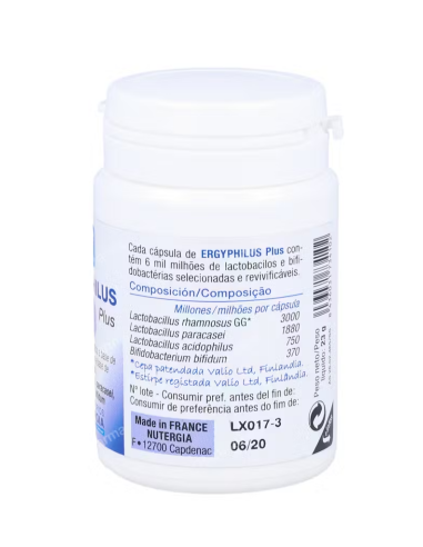 Nutergia Ergyphilus Plus 60 Cápsulas