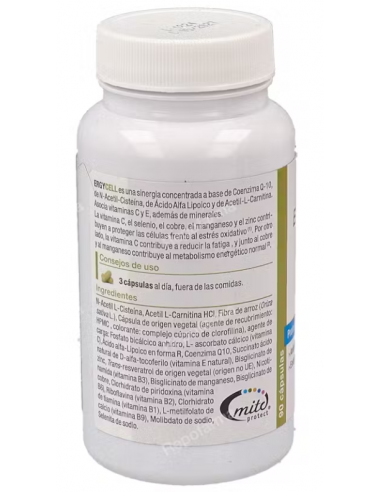Nutergia Ergycell 90 Cápsulas