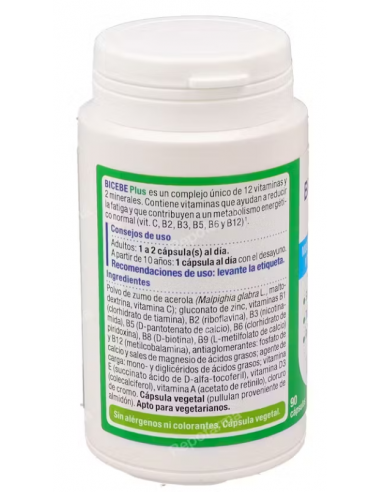 Nutergia Bicebe Plus 90 Comprimidos