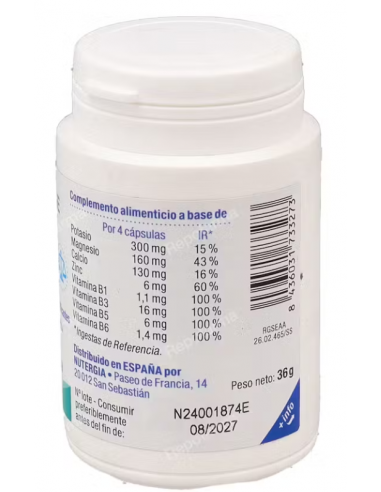 Nutergia Ergybase 60 Cápsulas