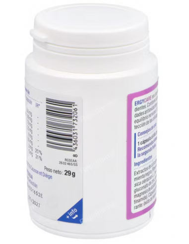 Nutergia Ergycare 60 Cápsulas