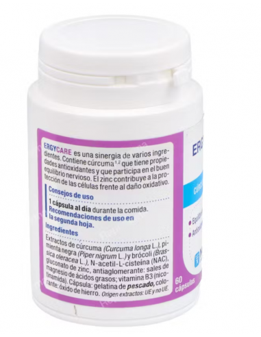 Nutergia Ergycare 60 Cápsulas