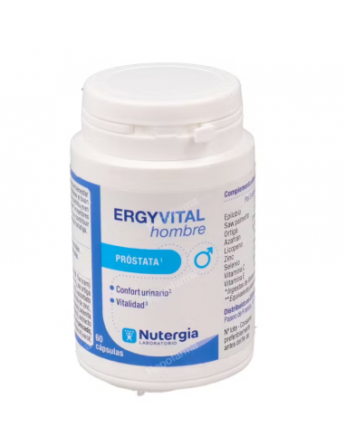 Nutergia Ergyvital Hombre 60 Cápsulas