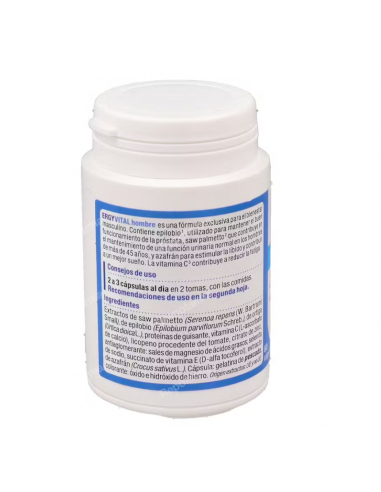 Nutergia Ergyvital Hombre 60 Cápsulas