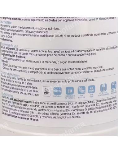 Nutergia Ergyprotein 1kg Sabor Natural