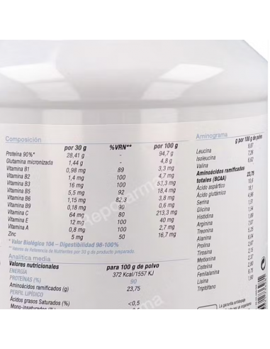 Nutergia Ergyprotein 1kg Sabor Natural