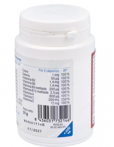 Nutergia Ergyantiox 60 Cápsulas