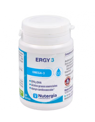 Nutergia Ergy 3 60 Cápsulas