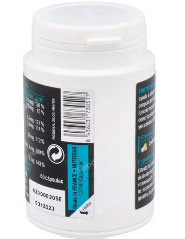 Nutergia Ergysport Recup 60 Cápsulas