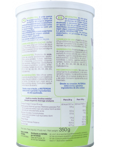 Nutergia Vegenutril Vainilla 300gr