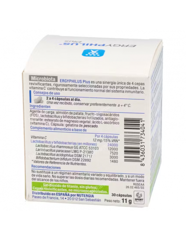 Nutergia Ergyphilus Plus 30 Cápsulas