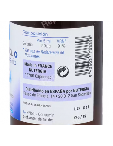 Nutergia Oligoviol O Selenio 150ml