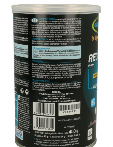 Nutergia Ergysport Regen 450g