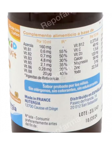 Nutergia Ergykid Multivit 150ml
