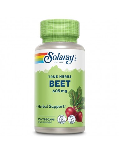Solaray Remolacha 100 Cápsulas