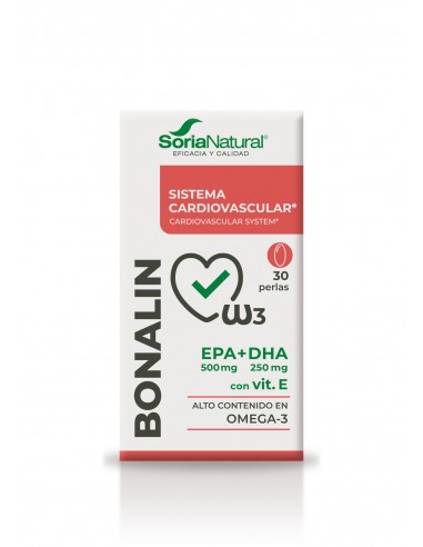 Soria Natural Bonalin Epa + Dha 60 Perlas 1300 30 Perlas