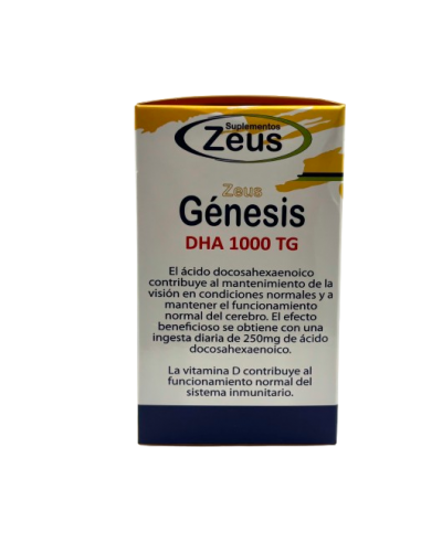 Zeus Genesis Dha Tg 1000 120 Cápsulas