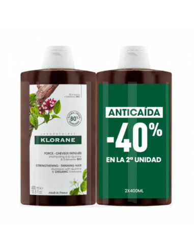 Klorane Champú anticaída Quinina &...