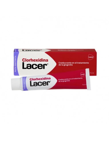 Lacer Clorhexidina Pasta Dentífrica 75ml