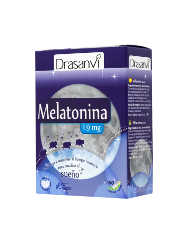 Drasanvi Melatonina 1.9mg 60 Cápsulas