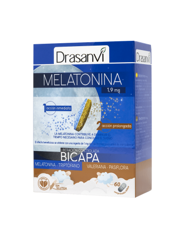Drasanvi Melatonina 1.9mg Bicapa 60...