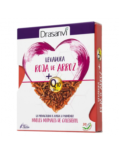 Drasanvi Levadura Arroz + Q10 50mg 30...