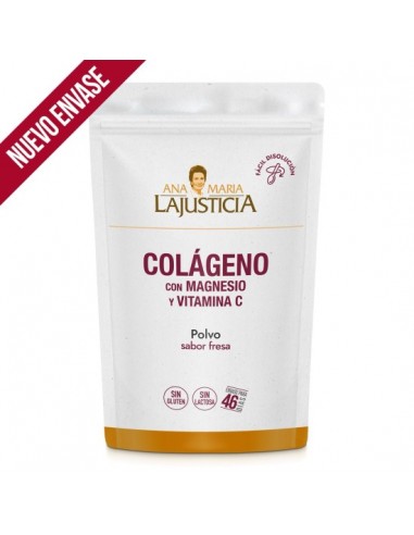 La Justicia Colágeno Magnesio Fresa Doypack 350gr