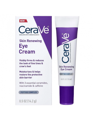 Cerave Skin Renewing Crema Reafirmante Contorno De Ojos 14ml – imagen 2