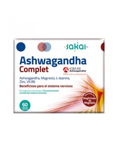 Sakai Ashwaganda Complet 60 Cápsulas