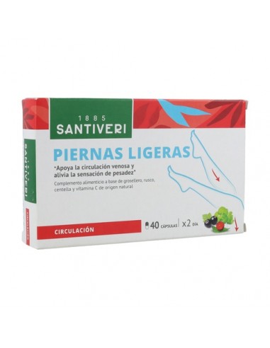 Santiveri Piernas Ligeras 40 Cápsulas
