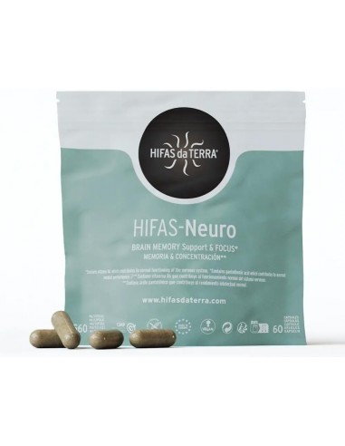 Hifas de Terra Neuro Doypack 60 Cápsulas