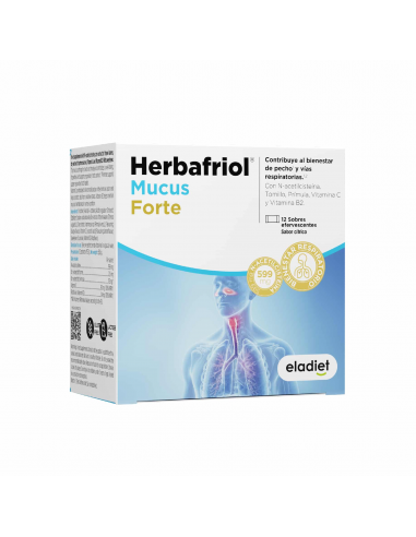 Eladiet Erbafriol Mucus Forte 12 Sticks