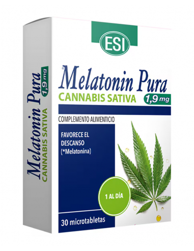 Esi Melatonina Pura1.9mg+Cannabis 30...