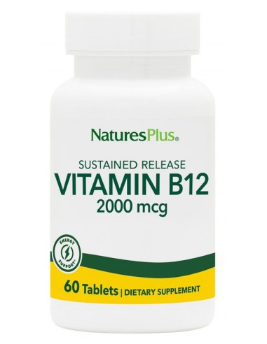 Natures Plus Vitamina B12 2000mcg 60...