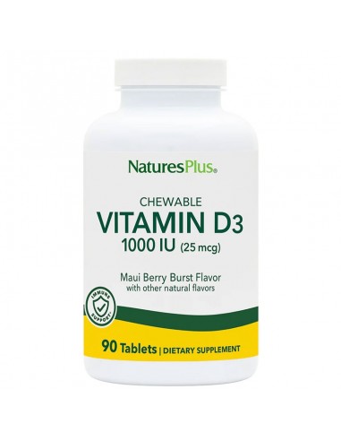 Natures Plus Vitamin D3 1000UI 90...