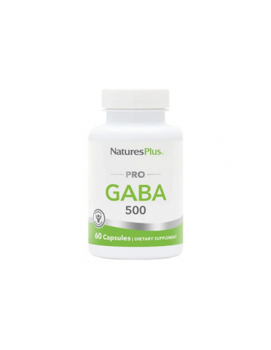 Natures Plus Pro Gaba 500mg 60 Cápsulas