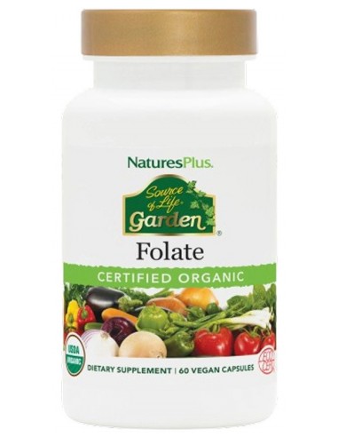 Natures Plus Garden Folato 60 Cápsulas